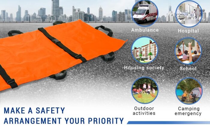 Portable Foldable Medical Stretcher